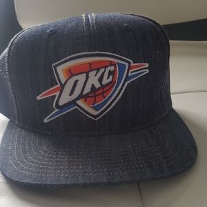 Okc denim cap